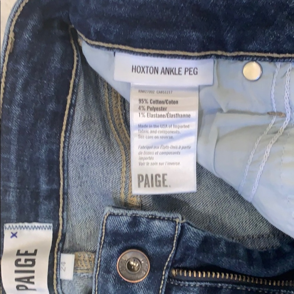 Paige Hoxton Ankle Peg Jeans - Picture 5 of 5
